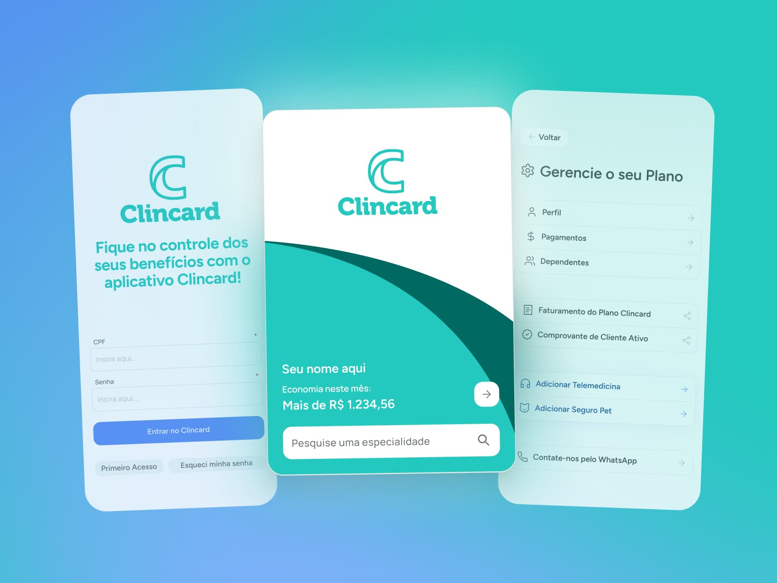 Tornando benefícios gerenciáveis com o App Clincard